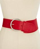 Inc International Concepts Asymmetric Stretch Belt, Only At Macy's