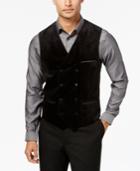 Inc International Concepts Men's Slim-fit Velvet Vest, Created For Macy's