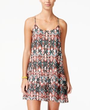 Roxy Juniors' Like Its Hot Printed Racerback Shift Sundress