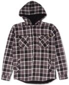 Rip Curl Men's Pacheco Plaid Fleece-lined Flannel Hoodie