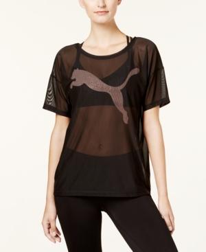 Puma Drycell Mesh Cut-out Back Top