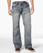 Inc International Concepts Men's Garvey Relaxed-fit Dark Wash Jeans, Only At Macy's