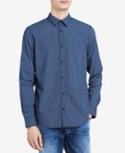 Calvin Klein Jeans Men's Mini Diamond-print Shirt