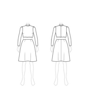 Fame And Partners Estelle 2-pc. Lace Short Dress