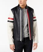Tommy Hilfiger Men's Intrepid Leather Jacket