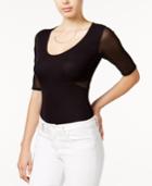 Guess Daphne Mesh-contrast Top