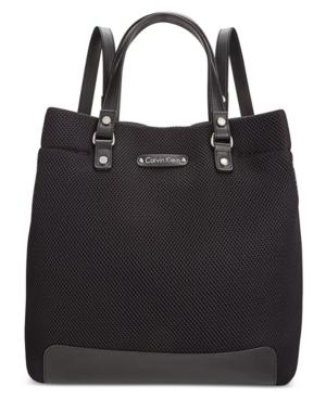 Calvin Klein Convertible Mesh Tote-backpack