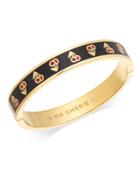 Kate Spade New York 12k Gold-plated Enamel Cherry Bangle Bracelet