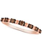 Le Vian Chocolatier Diamond Stacking Band (1/4 Ct. T.w.) In 14k Rose Gold