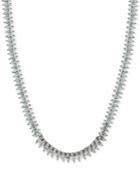 Giani Bernini Cubic Zirconia Marquise Collar Necklace In Sterling Silver, Only At Macy's