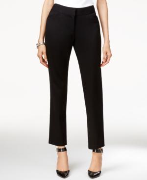 Tahari Asl Bi-stretch Straight-leg Pants, Regular & Petite