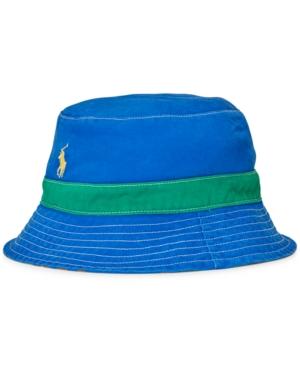 Polo Ralph Lauren Men's Polka-dot-print Reversible Bucket Hat