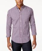 Tommy Hilfiger Men's Hugh Poplin Check Shirt