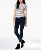 Dl 1961 Cotton Mara Snap-cuff Skinny Jeans