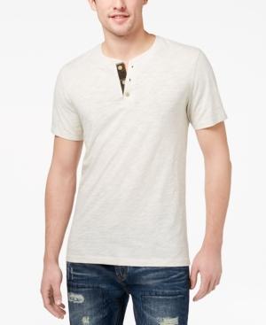 American Rag Men's Camo Henley, Created For Macy's