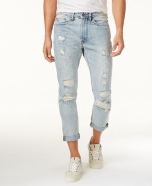 Buffalo David Bitton Men's Ripped Gunner Jeans
