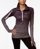 Under Armour Coldgear Half-zip Printed Top