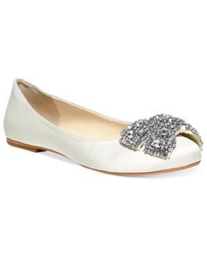 Blue By Betsey Johnson Ever Bow Ballet Flats Women's Shoes