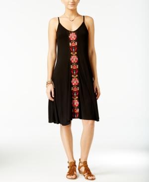 American Rag Embroidered Slip Dress, Only At Macy's