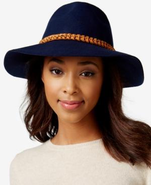 August Hats It Girl Chain Felt Large Fedora