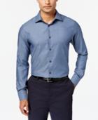Tallia Men's Slim-fit Tonal Mini Dot-print Dress Shirt