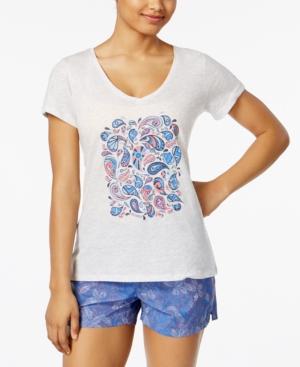 Columbia Puzzle Splash Graphic-print Top