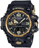 G-shock Men's Analog-digital Mudmaster Black Bracelet Watch 60x56mm Gwg1000gb-1a
