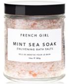 French Girl Mint Sea Soak Enlivening Bath Salts, 10-oz.