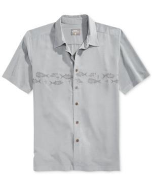 Quiksilver Men's Reef Embroidered Button-front Shirt