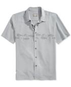 Quiksilver Men's Reef Embroidered Button-front Shirt