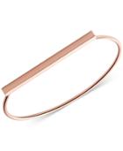Skagen Women's Anette Rose Gold-tone Stainless Steel Bar Bracelet Skj0893