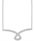 Diamond Collar Necklace (1/3 Ct. T.w.) In 14k White Gold