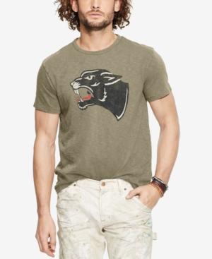Denim & Supply Ralph Lauren Men's Roaring Black Panther T-shirt