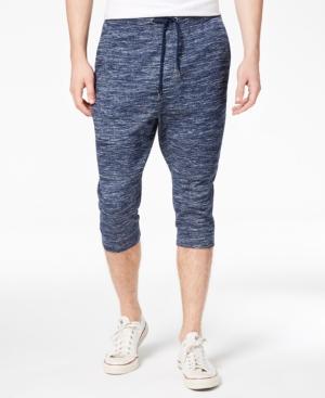 American Rag Men's Marled Cropped-leg Moto Joggers, Created For Macy's