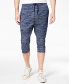 American Rag Men's Marled Cropped-leg Moto Joggers, Created For Macy's