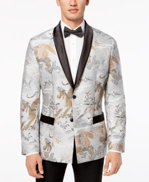 I.n.c. Men's Slim-fit Smoking Jacket, Created For Macy's