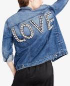 Rachel Rachel Roy Cotton Love Denim Jacket, Created For Macy's