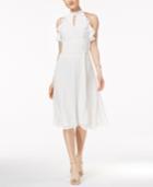 Shift Juniors' Ruffled A-line Dress, Created For Macy's