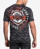 Affliction Men's Training 73 Cotton Camouflage Graphic-print T-shirt