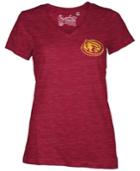 Royce Apparel Inc Women's Iowa State Cyclones Logo T-shirt