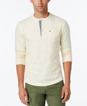 Tommy Hilfiger Men's Benedict Long-sleeve Slub Henley