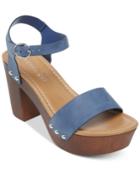 Madden Girl Lift Wooden Platform Sandals