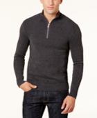 I.n.c. Men's Quarter-zip Sweater, Created For Macy's