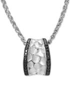 Effy Diamond Pendant Necklace (1/4 Ct. T.w.) In Sterling Silver