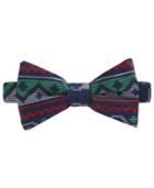 Celebrate Shop Men's Fair Isle Reindeer Bow Tie, Only At Macy's