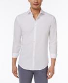 Calvin Klein Men's Slim-fit Dobby Cotton Shirt