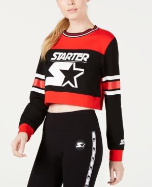 Starter Graphic Logo Crop Top