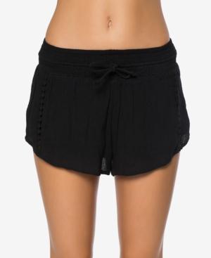 O'neill Juniors' Elise Crochet-trim Shorts