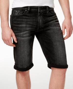 Guess Men's Regular-fit Detour-wash Denim 14.25 Inseam Shorts