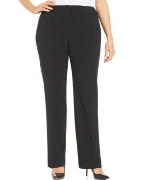 Nine West Plus Size Straight-leg Pants